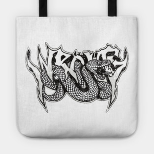 Snake Graffiti Tote