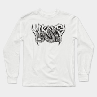 Snake Graffiti Long Sleeve T-Shirt