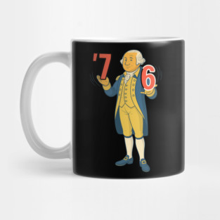 6-7 7-6 George Washington Mug