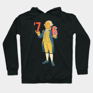 6-7 7-6 George Washington Hoodie