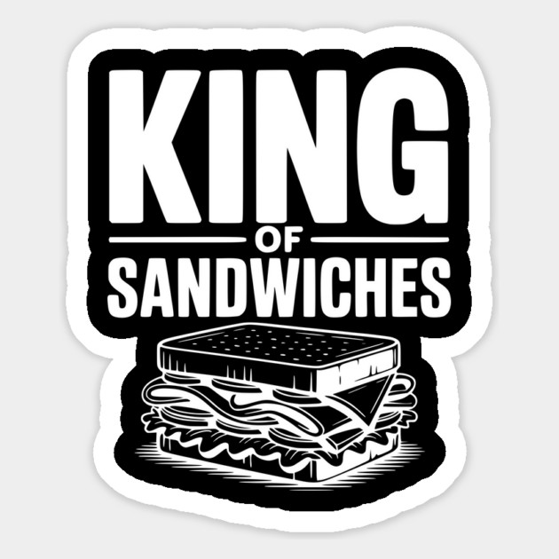 King of Sandwiches Magnet by Frank Ring