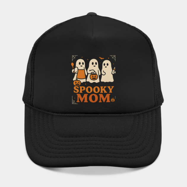 Spooky Mom Ghost Halloween Family Graphic Gift by MakerMind8.2