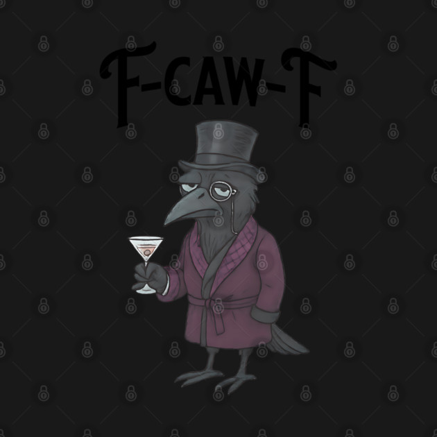 F-Caw-F Crow, Funny Aristocratic Snob by Luxinda