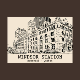 Windsor Station - Montréal QC T-Shirt