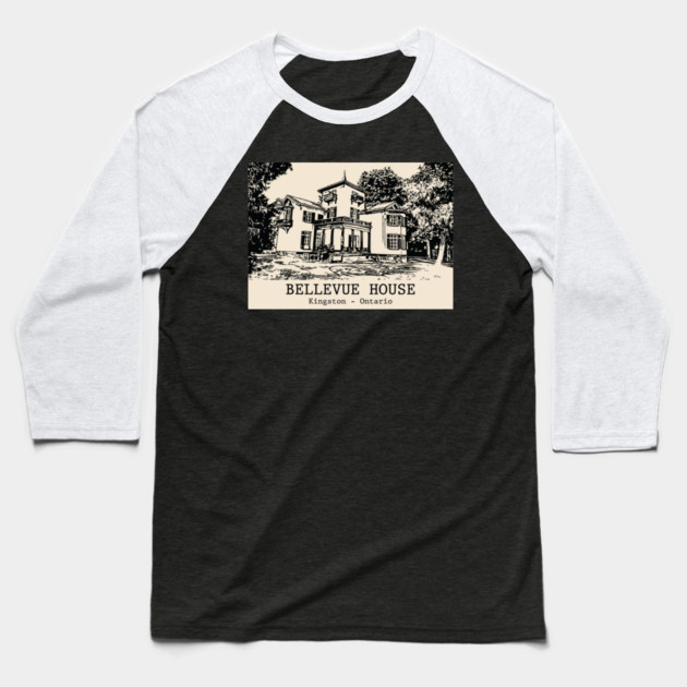Bellevue House - Kingston ON Baseball T-Shirt by Lakeric