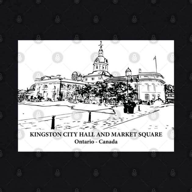 Kingston City Hall and Market Square - Ontario by Lakeric