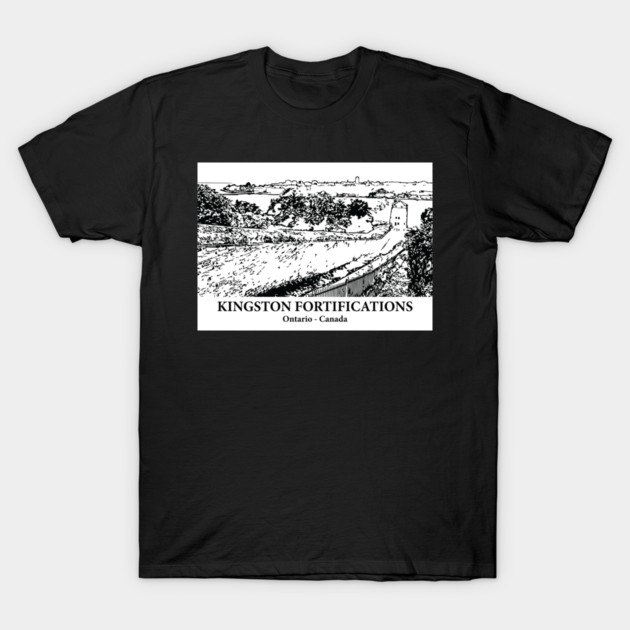 Kingston Fortifications - Ontario T-Shirt by Lakeric