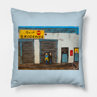 Jay & Silent Bob at the Quick Stop Pillow