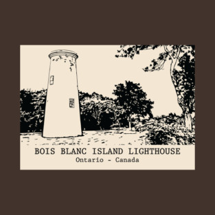 Bois Blanc Island Lighthouse - Ontario T-Shirt