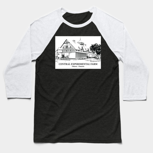Central Experimental Farm - Ottawa ON Baseball T-Shirt by Lakeric