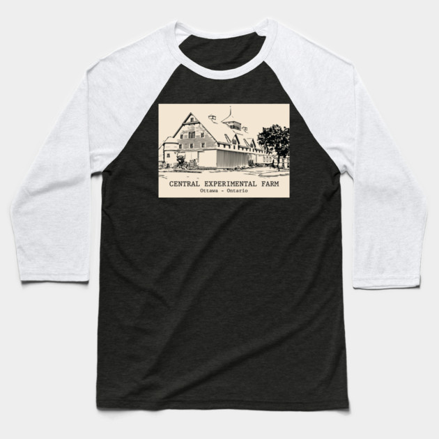 Central Experimental Farm - Ottawa ON Baseball T-Shirt by Lakeric