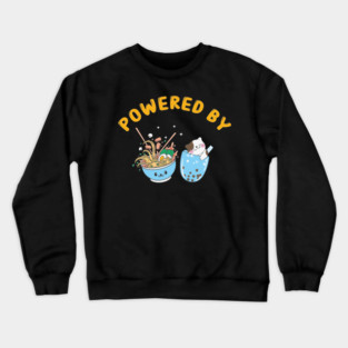 Neko and Ramen Crewneck Sweatshirt