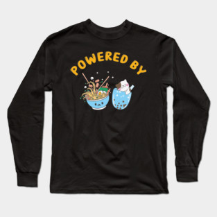 Neko and Ramen Long Sleeve T-Shirt