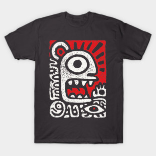 Shamanic Sun Deity | Tribal Third Eye Graphic T-Shirt