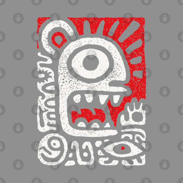 Shamanic Sun Deity | Tribal Third Eye Graphic by TuncGK