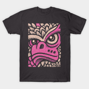Whimsical Pink Dragon | Magical Fantasy Creature T-Shirt
