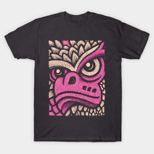 Whimsical Pink Dragon | Magical Fantasy Creature T-Shirt by TuncGK