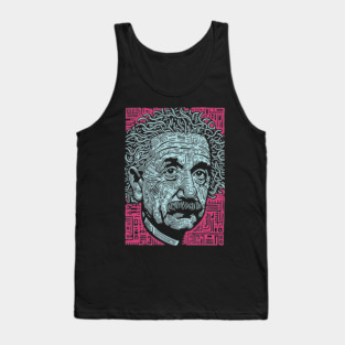 Psychedelic Einstein | Trippy Theory of Relativity Tank Top