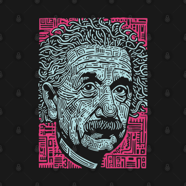 Psychedelic Einstein | Trippy Theory of Relativity by TuncGK
