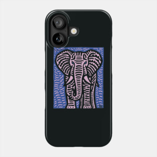 Pink Elephant | Psychedelic Safari Animal Phone Case