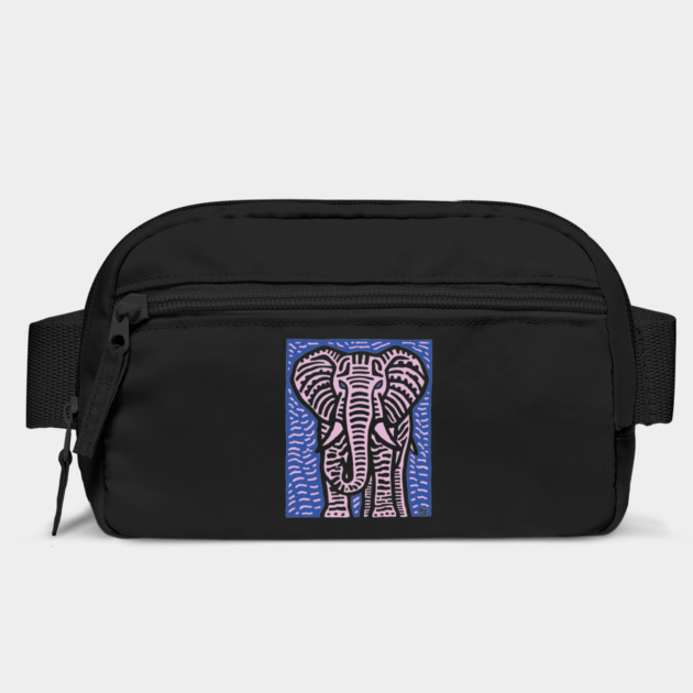 Pink Elephant | Psychedelic Safari Animal by TuncGK