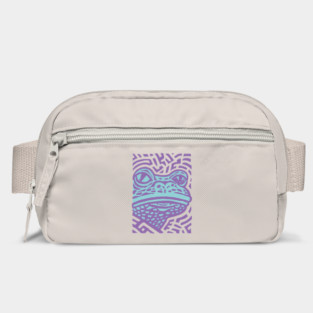 Psychedelic Frog | Trippy Amazonian Amphibian Bag