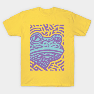 Psychedelic Frog | Trippy Amazonian Amphibian T-Shirt