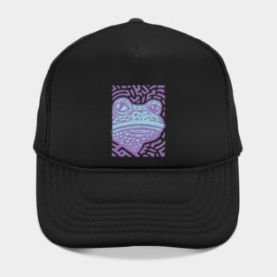 Psychedelic Frog | Trippy Amazonian Amphibian Hat