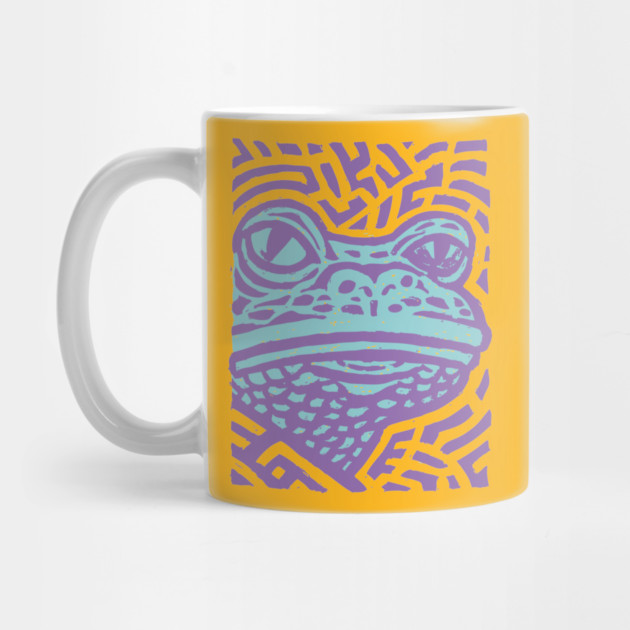 Psychedelic Frog | Trippy Amazonian Amphibian by TuncGK