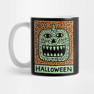 Tribal Jack O' Lantern | Happy Halloween Monster Mug