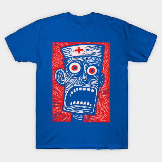 Zombie Doctor | Undead Healthcare Worker T-Shirt by TuncGK