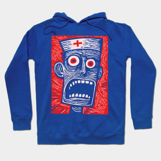 Zombie Doctor | Undead Healthcare Worker Hoodie by TuncGK