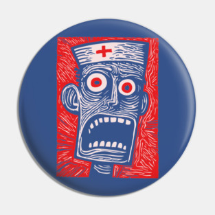 Zombie Doctor | Undead Healthcare Worker Pin