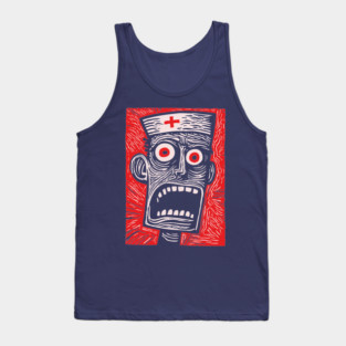 Zombie Doctor | Undead Healthcare Worker Tank Top