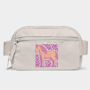 Boho Horse | Whimsical Floral Equestrian Bag