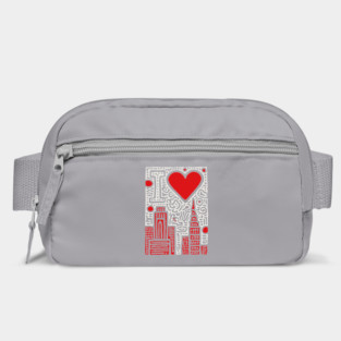 I Love NY | Pop Art Inspired NYC Doodle Bag
