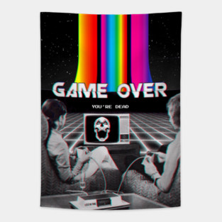 Game Over Tapestry