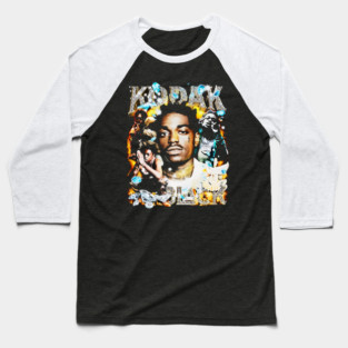 Kodak Black Collage Baseball T-Shirt