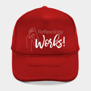 [on BACK] Reflexology Works Hat