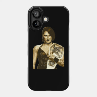 rhea ripley - retro style Phone Case