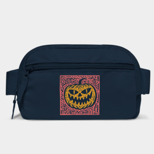 Psychedelic Jack O' Lantern | Samhain Spirit Bag