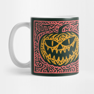 Psychedelic Jack O' Lantern | Samhain Spirit Mug