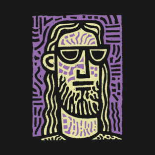 Hipster Jesus | Pop Culture Humor Graphic T-Shirt