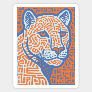 Jaguar Spirit | Mesoamerican God Inspired Sticker