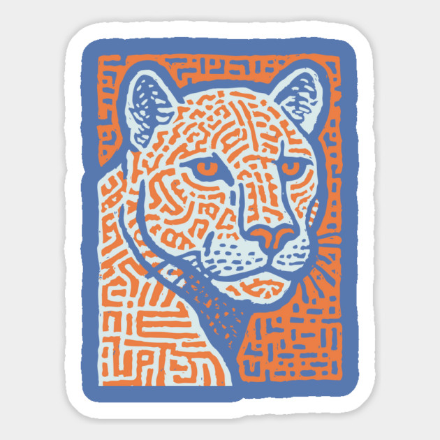 Jaguar Spirit | Mesoamerican God Inspired Magnet by TuncGK
