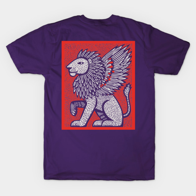 Mythical Winged Lion | Guardian Spirit Graphic by TuncGK