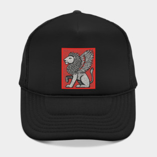 Mythical Winged Lion | Guardian Spirit Graphic Hat