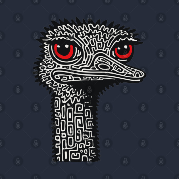 Hyper-Detailed Ostrich | Expressive Wildlife Portrait by TuncGK