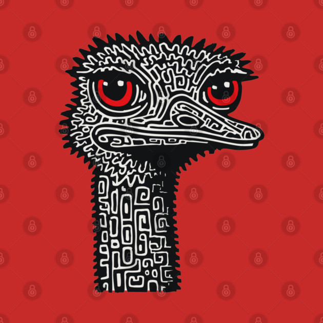 Hyper-Detailed Ostrich | Expressive Wildlife Portrait by TuncGK