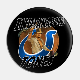 COLTS "INDIANAPOLIS JONES" Pin
